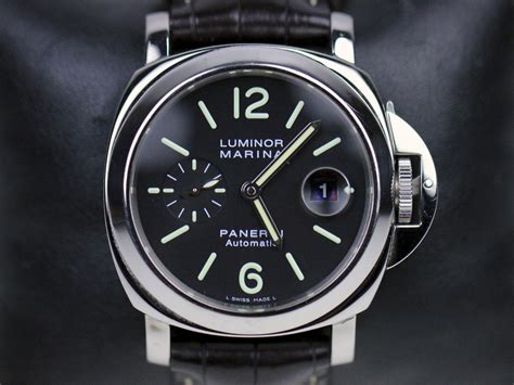 panerai luminor marina acciaio pam 104|Panerai Luminor price.